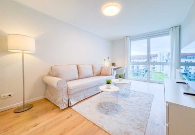 Neue 3-RW * hochwertig möbliert * Bad mit Du + WM * EBK * Balkon * SP * zentral * grün * TOP