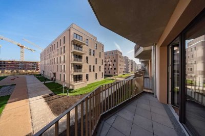 Gemütliche 1,5-Zimmerwohnung mit Balkon und Fußbodenheizung im Erstbezug