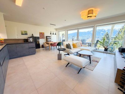 EXKLUSIVE EIGENTUMSWOHUNG MIT SEEBLICK UND PRIVATEM BADESTRAND IN MILLLSTATT AM SEE!
