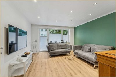 Moderne 2-Zimmer-Erdgeschosswohnung mit Balkon und zwei Kellerräumen in familienfreundlichem Essen-F