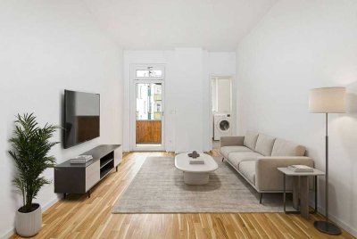 3-Zimmer-Altbauwohnung mit Balkon in Leipzig