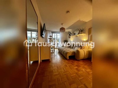 Tauschwohnung: Schöne 3-Zi-Wohnung mit Gemeinschaftsgarten und Fahrstuhl