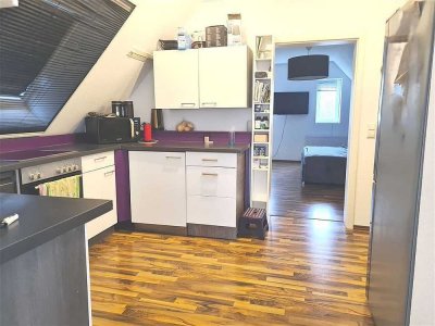 2 Zimmer-Wohnung mit Dachterrasse in Langenau