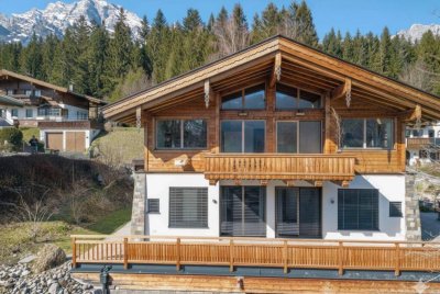 Luxus-Chalet in den Salzburger Alpen mit privater Sauna