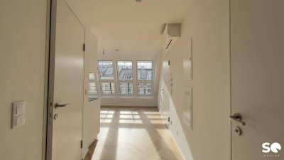 # SQ - EXKLUSIVE DACHGESCHOSSWOHNUNG IN 1030 WIEN - SEIDLGASSE - 2 ZIMMER - TOP 15