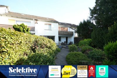 Gepflegtes Reihenmittelhaus in ruhiger Lage von Moers-Asberg mit Garten, Terrasse und Garage!