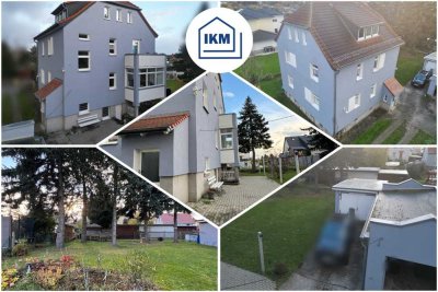 Wohnhaus auf 3 Ebenen, Einliegerwohnung oder Büro mit herrlichem Garten und Garage
