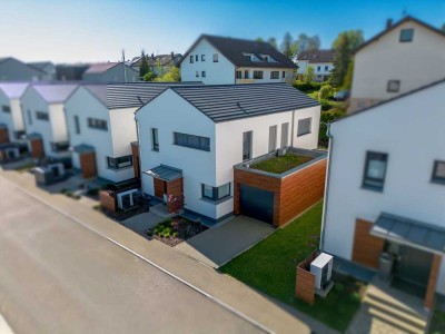 Energie sparen - Neuwertiges A+ Massivbauhaus in schöner Laichinger Lage