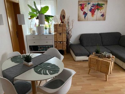 2-Zimmer Obergeschoss-Whg, nähe Klinikum, überdachter Balkon, Aufzug, TG-Stellplatz, provisionsfrei