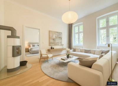 ALTBAUJUWEL - ERSTBEZUG NACH TEILSANIERUNG - LICHTDURCHFLUTET - CHARMANTE DETAILS - NÄHE U3 KARDINAL-NAGL-PLATZ