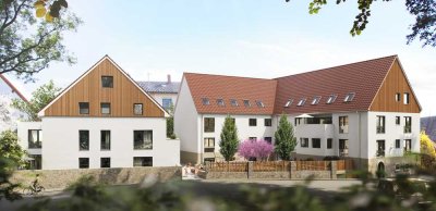 4-Zimmer-Neubauwohnung auf zwei Etagen im Schlosscarée