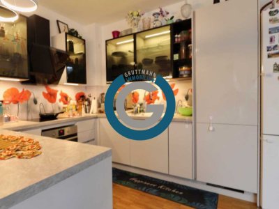 BARRIEREFREIE WOHNUNG MIT TERRASSE & GEMEINSCHAFTSGARTEN - TG-STELLPLATZ - IDEAL FÜR EINE FAMILIE