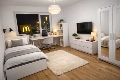 Kernsaniertes, modernes Einzelzimmer im Erstbezug direkt in der Bonner Fußgängerzone