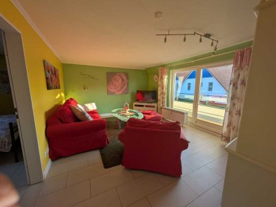 Nette kleine Wohnung mit Balkon