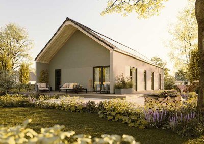 Der Bungalow, der mehr als ebenerdig ist in Molsdorf