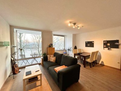Vermietete 2 Zimmer Wohnung mit Blick auf die Weser in Bremer Bestlage