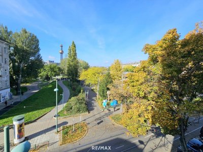 CITY-WOHNUNG - 3. LIFTSTOCK - GRÜNBLICK - NÄHE AUGARTEN UND LÄNDE - U-BAHN UMS ECK
