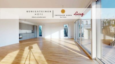 Exklusive, lichtdurchflutetes Penthouse mit Bergblick | KÖNIGSTEINER HÖFE
