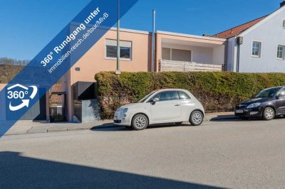 Komfortable 2-Zimmer-Wohnung in Passau Innstadt/ Haibach mit separater Küche, Balkon und Festgarage