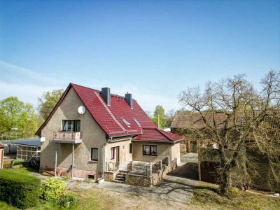 Luckenwalde: Ein- od. Zweifamilienhaus mit Scheune, Garten und mehr zum Einziehen
