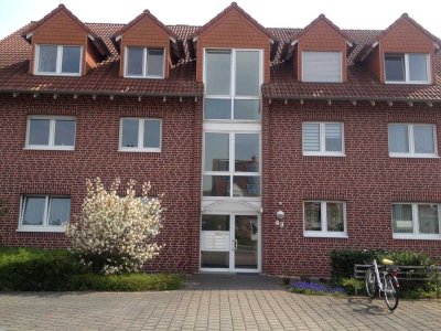 Neuwertige 1-Raum-Wohnung mit Balkon und Einbauküche in Dülmen