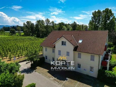 Seltene Gelegenheit: 3 Zimmer-Dachgeschosswohnung in Wasserburg am Bodensee