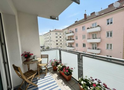 3-Zimmer-Wohnung mit Balkon in U-Bahn Nähe!