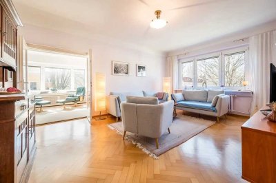 Vollmöblierte 3-Zimmer-Wohnung mit Altbau-Charakter, Balkon & Garten – Berlin-Lichtenrade
