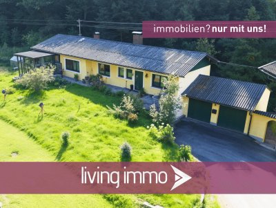 Einfamilienhaus mit Wintergarten &amp; Doppelgarage – solide Grundlage für eine Modernisierung