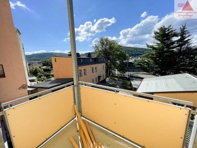 2-Raum-Wohnung mit Balkon auf dem Zeller Berg von Aue