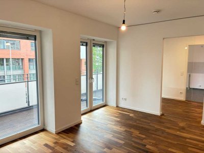 LIST-PELIKAN | moderne 1-Zimmer-Wohnung mit gehobener Ausstattung, Loggia und Arbeitsbereich