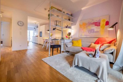Helle 2,5-Zimmer-Wohnung mit sonnigem Balkon