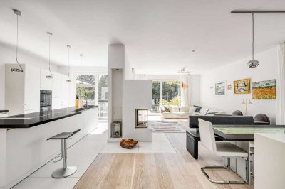 RESERVIERT: Wohnkomfort & Exklusivität treffen auf Design: Architektenvilla + Gästehaus in Köpenick