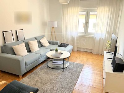 Charmante 2-Zimmer-Dachgeschosswohnung mit Einbauküche im Mannheimer Lindenhof