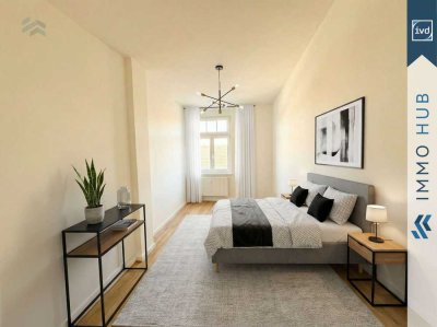 ++ Leerstehend, Aufzug, Loggia! 4-Zimmer Wohnung in denkmalgeschütztem Altbau ++