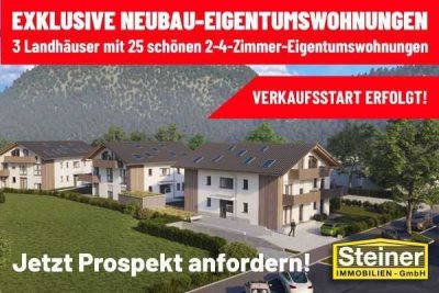 VERKAUFS-START: 2-Zimmer-Garten-Wohnung ca. 43,70 m², Keller, TG-Platz a. W. WHG-Nr. 03