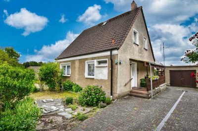 Einfamilienhaus mit Terrasse, Garage und großem Potenzial in Eberswalde-Nordend