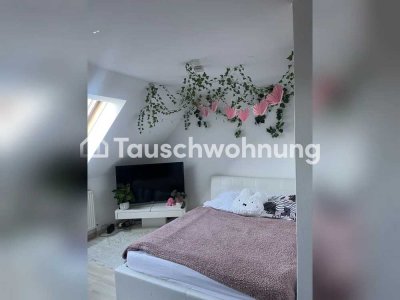 Tauschwohnung: Schöne Dachgeschosswohnung