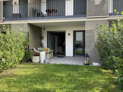 Möbiliertes Studio-Apartment mit Terrasse und eigenem Garten in Frankfurt-Ginnheim