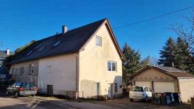 Großes Grundstück u. Haus mit Einliegerwohnung, technisch auf Stand in Riesweiler zu verkaufen