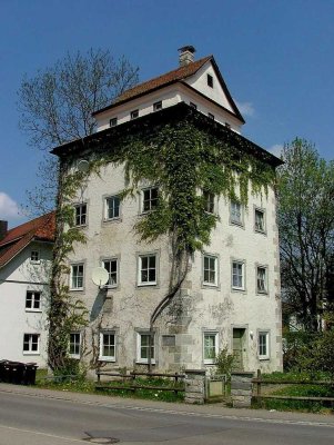 Das Denkmal  "Wasserhaus"   in Isny