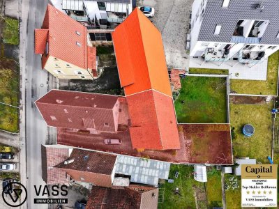 2-  Doppelhaushälften mit Scheune in Biberach