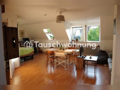 Tauschwohnung: Gemütliche 1 Zimmer Dachgeschoss Wohnung in Hamburg Eilbek