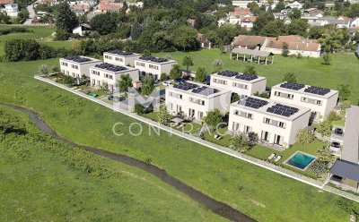 Naturnah Wohnen am Stoober Bach - Moderne Doppelhaushälfte, schlüsselfertig &amp; provisionsfrei