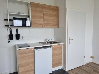 Kompakte und praktische Singlewohnung inklusive Einbauküche