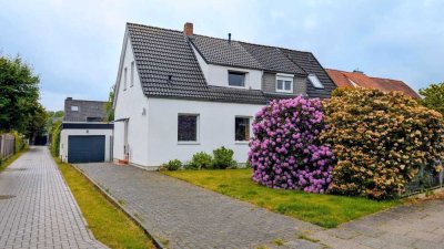 Gepflegte Doppelhaushälfte in Borgfeld zu verkaufen.