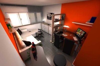 Wohnen im Grünen: 1-Zimmer-Wohnung in Kaiserslautern - Hohenecken