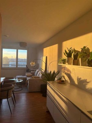 Charmante 2-Zimmer-Wohnung mit Balkon und moderner Einbauküche
