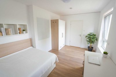 Studentenwohnheim Neubau - möbliertes Apartment (50,91 qm B2.25) im Neubau