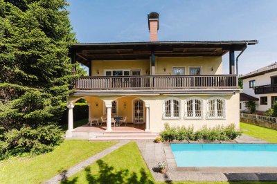 Ruhelage!Zeitlose Villa in Bestlage Leopoldskron - fußläufig zum Weiher